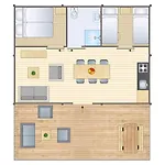 リゾート Landal Glamping Neufchâteau